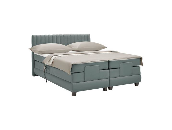 Boxspringbett 180/200 cm Dunkelgrau