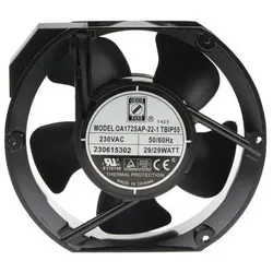 RS PRO AC FAN 172X150X51MM 230VAC WITH IP55 (172 mm), PC Lüfter, Schwarz
