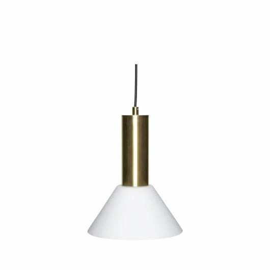 Hubsch Contrast hanglamp messing