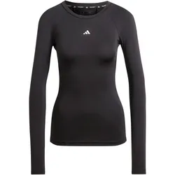 adidas TECHFIT langarm Trainingsshirt Damen 095A - black XS