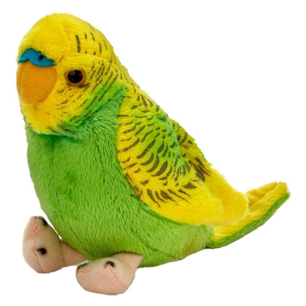 Beppe Grüner und gelber Wellensittich 13cm (13 cm) (47786449)
