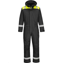 Winter Overall "PW353" PW3 schwarz/gelb - L - schwarz