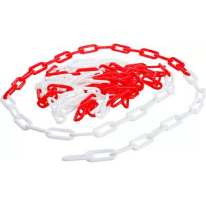 BGS-technic Absperrkette 80809, 5m, Kunststoff, Ø 6mm, rot / weiß