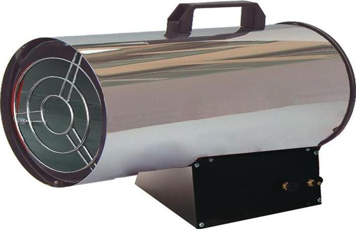PROMAT Gasverwarmer 30 kW met 1500 m³/uur capaciteit