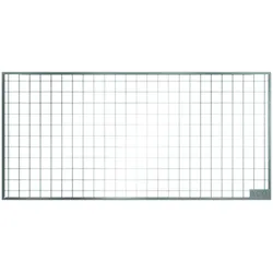 ACO Maschenrost Gitterrost aus verzinktem Stahl für Betonlichtschacht, 1270x1000 mm, Maschenrost 30/30 begehbar