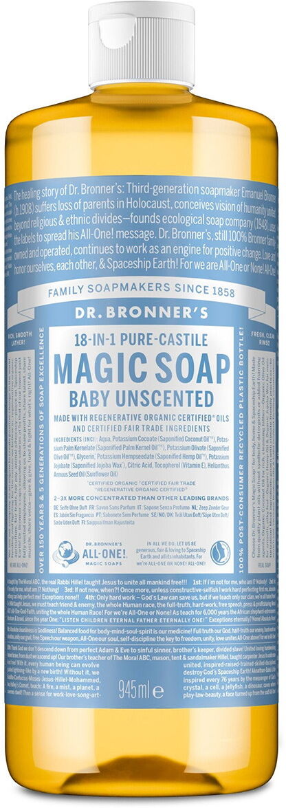 945ml DR. BRONNER'S MAGIC SOAP Baby Unscented