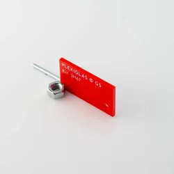 Plexiglas®-Platte, 3 mm, GS, opak - Farbton: rot - Anzahl: 1 Platte
