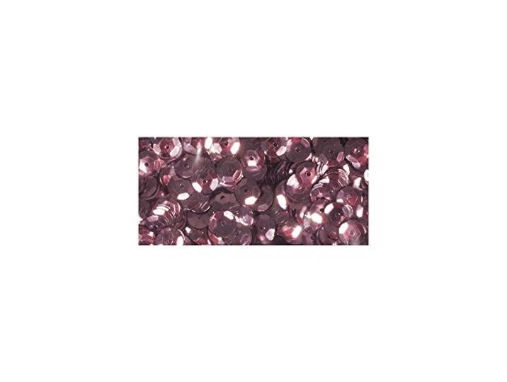 Rayher 3927036 pailletten, gebogen, 6 mm ø, SB-Box 4000 stuks, oudroze