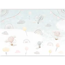 Artgeist, Tapete, Fototapete - Adventure Among the Clouds (50 x 105 cm)
