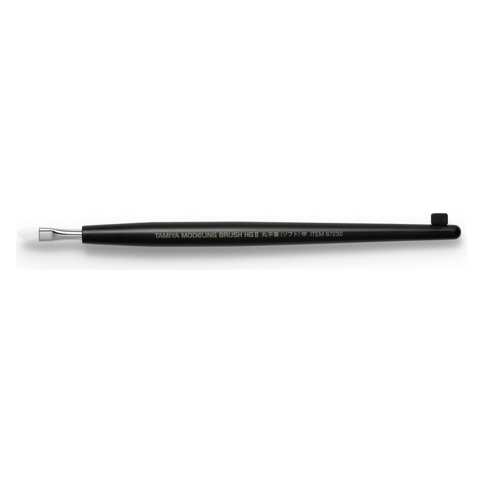Tamiya Modelling Brush HG II Roundet Flat Brush Soft (Medium) (87230)