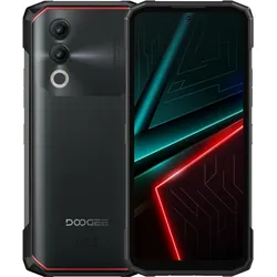 Doogee Blade20 X (128 GB, Black, 6.60", Dual SIM, 4G), Smartphone, Schwarz