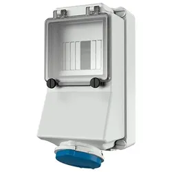 Mennekes 7007 Wanddose, 16A3p6h230V, IP44