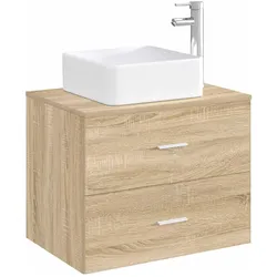 vidaXL, Waschbecken, Badezimmerwaschbecken (370 mm, 490 mm)