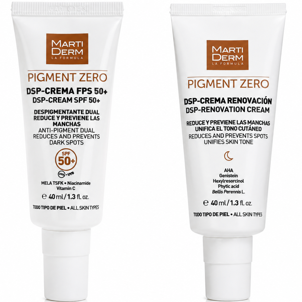 Martiderm Pigment Zero Dsp-Cream Depigmenting Sunscreen SPF50+ 40 + 40mL SPF50+