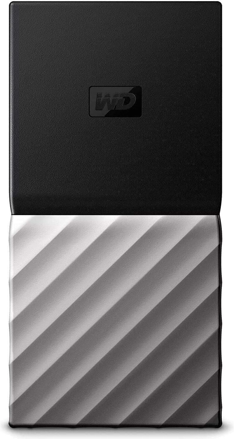 Western Digital WD My Passport Portable SSD 1TB, Black/Silver, New