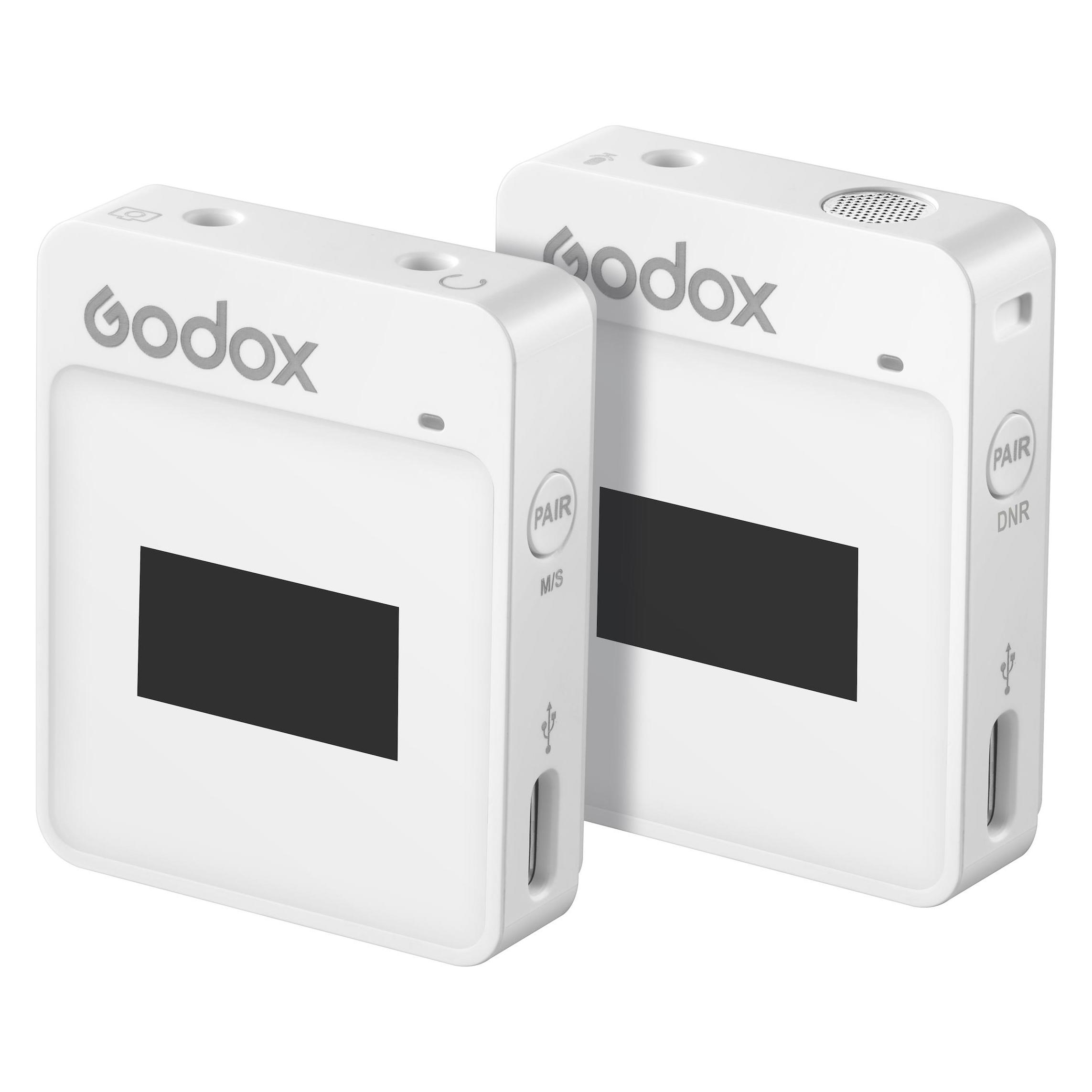 Godox MoveLink II M1 2,4GHz Drahtlos-Mikrofonsystem (weiss) (Neuheit) (MoveLink II M1W)