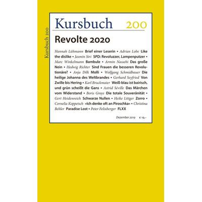 Kursbuch 200, Taschenbuch von , Kursbuch, 978-3-96196-099-6