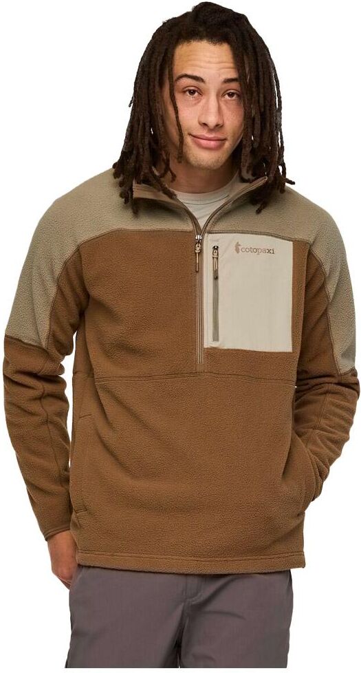 Cotopaxi  - Abrazo Fleece Half Zip Jacket M Stone And Dune - XL - Polaire