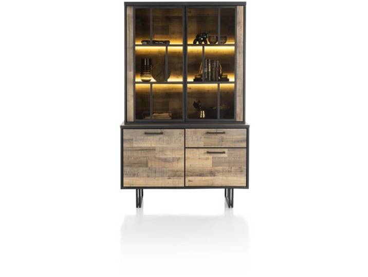 Henders & Hazel Avalon Buffet mit LED HPL/Metallgestell 206x127