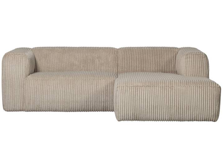 Ecksofa BEAN 254 x 175 cm Travertin