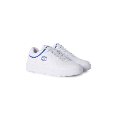 Sneaker CHAMPION "RD18 LOGO", Herren, Gr. 46, blau (wht, dzb), Synthetik, Schuhe Sneaker