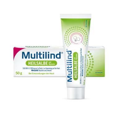 Multilind Heilsalbe m.Nystatin u.Zinkoxid 50 g Paste