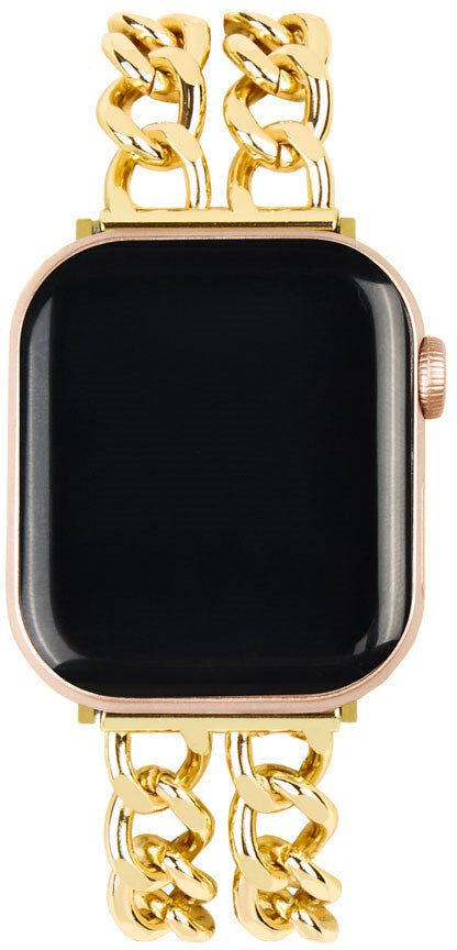 Apple Watch (42/44/SE/45/46/49mm) iDeal of Sweden Metalrem - Chain Gold