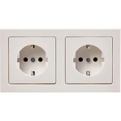 Berker Steckdosen-Kom SCHUKO 2f m 47206099