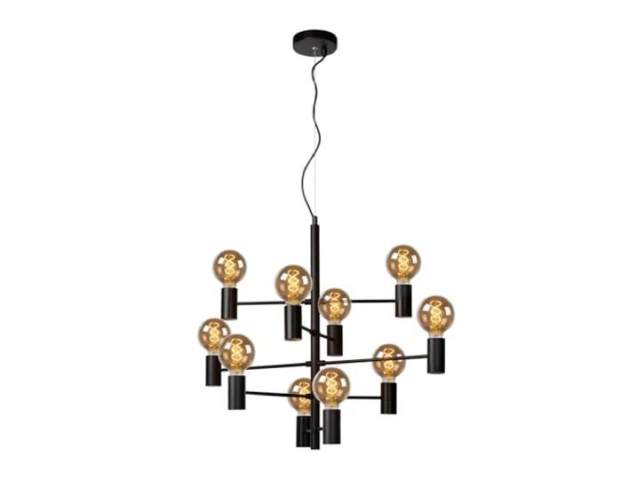 LUCIDE LEANNE - Suspension - Ø 65 cm - 10xE27 - Noir
