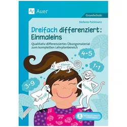Dreifach differenziert Einmaleins, Schulbücher von Stefanie Pohlmann