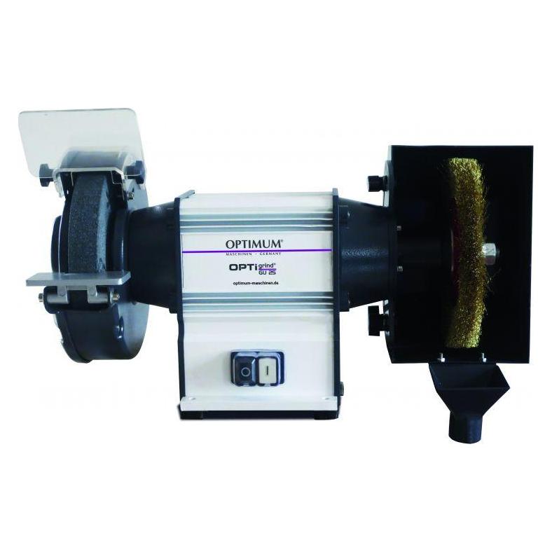 Optimum LED Stürmer - Optimum Kombischleifmaschine OPTIgrind GU 20B (400V) (Bürstenschleifer, Doppelschleifer) (3101615)
