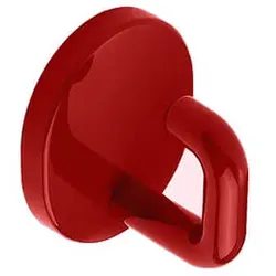Unterkopfhaken 3317 aus Nylon dunkelrot