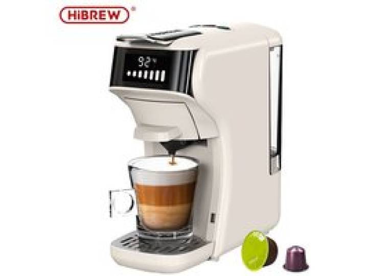 Machine à café capsules 5-en-1 - HIBREW - H1B - 20 bars - 7 niveaux deau - Chaud & froid