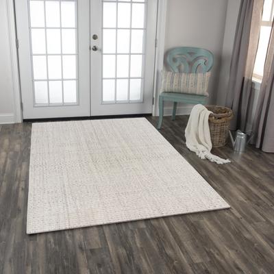 Alora Decor Vera Transitional Ivory Wool Area Rug