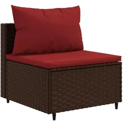 vidaXL, Gartenlounge, Thalia (3x Eckteil + 3x Mittelteil + Tisch)