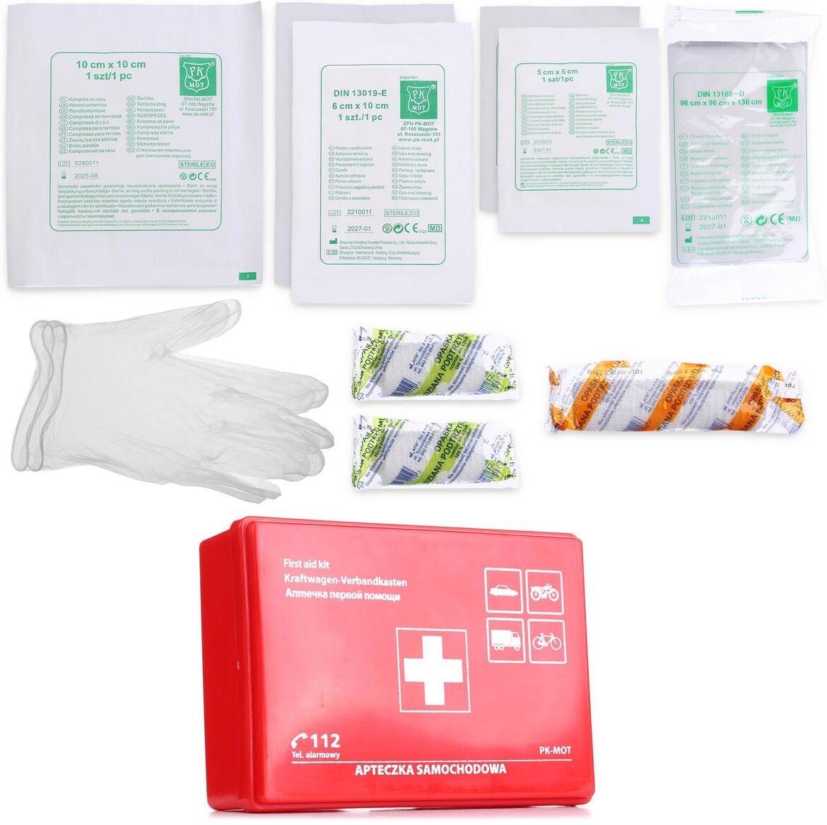 CARCOMMERCE 80203 Car first aid kit
