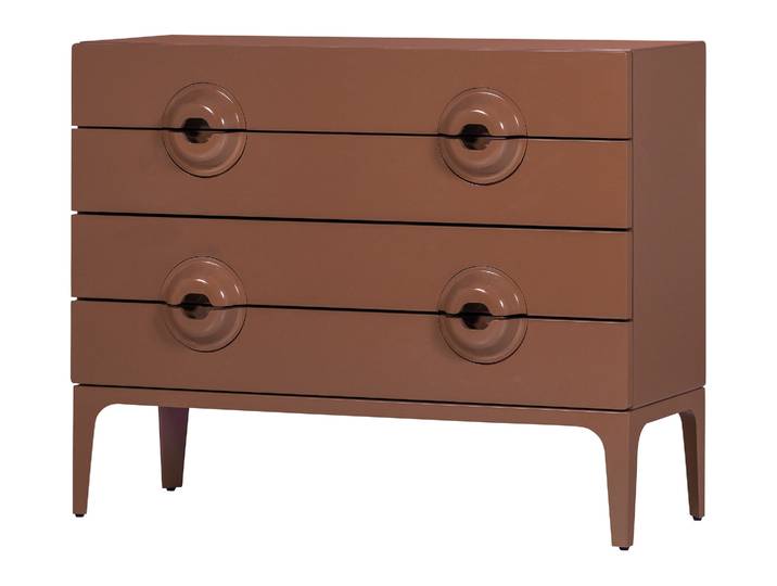 Tchibo - Woood Kommode »Merge« - 110x44x89cm - rosa -