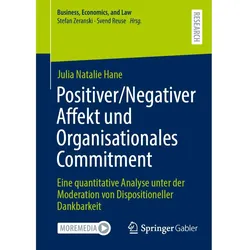 Positiver/Negativer Affekt und Organisationales Commitment, Fachbücher von Julia Natalie Hane