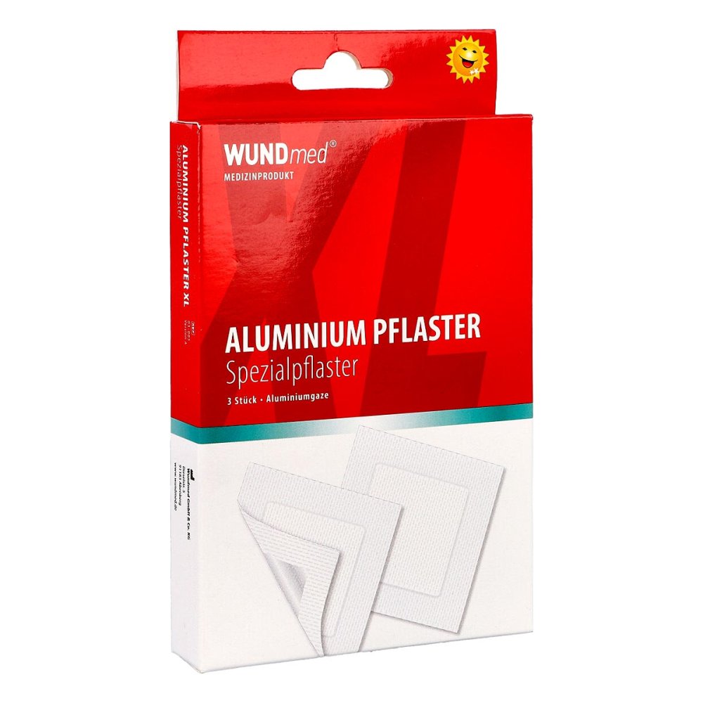 Axisis GmbH Pflaster mit Aluminiumgaze Schürfwunden 03694405