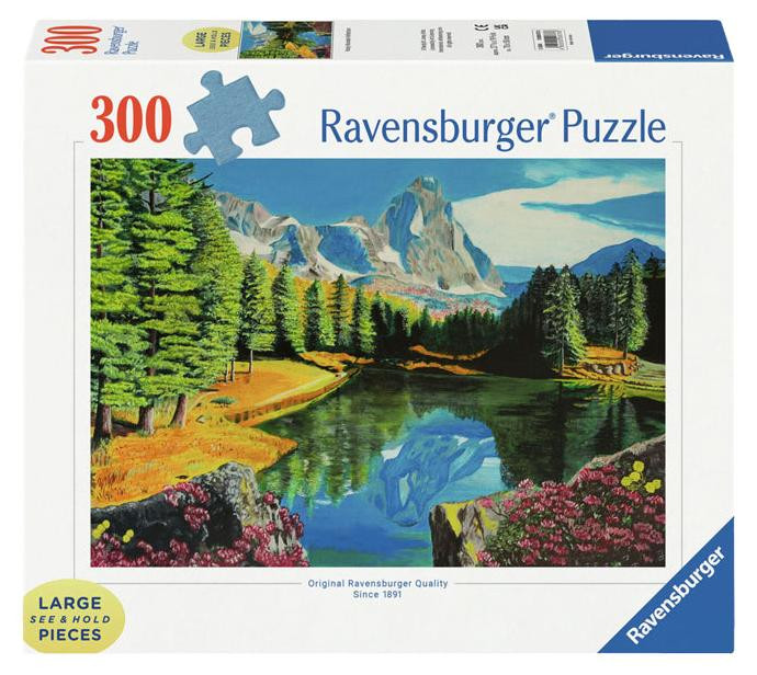 Ravensburger Puzzel Rocky Mountain Reflections Landschap, 300 stukjes