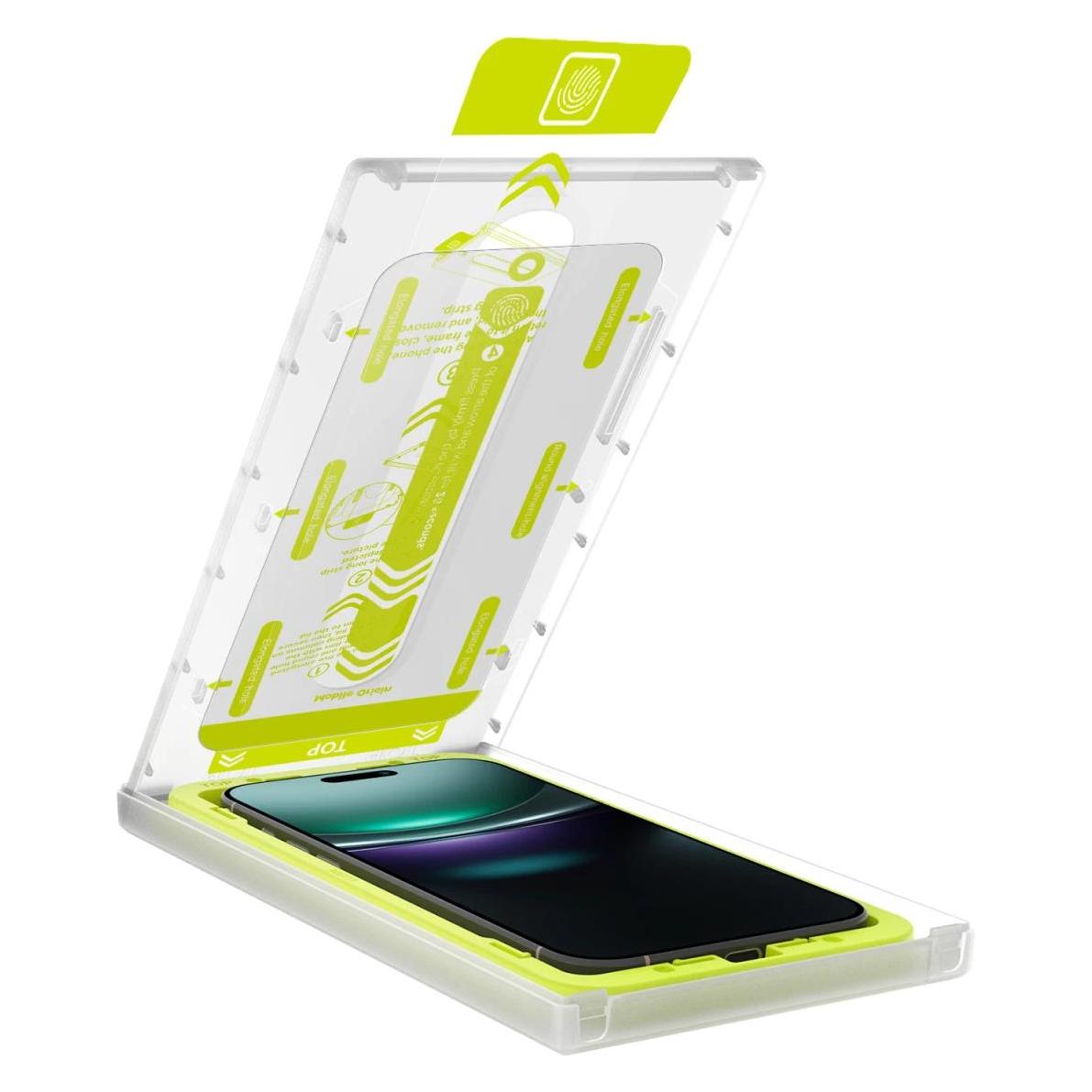 Mobile Origin Displayschutzfolie mit Applikator für Apple iPhone Air / 2 Stück / Passt in die Hülle (2 Stk., Apple iPhone Air) (SGA-i17Air-2pk)