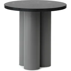 Dit Marquina Nero Tischchen auf grauen Beinen