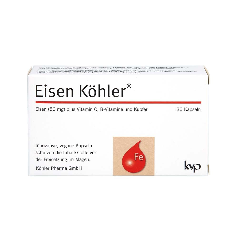 Eisen Köhler Kapseln 30 St
