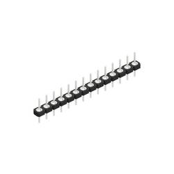 Fischer Elektronik Stiftleiste (Präzision) Anzahl Reihen: 1 10043849 10 St.