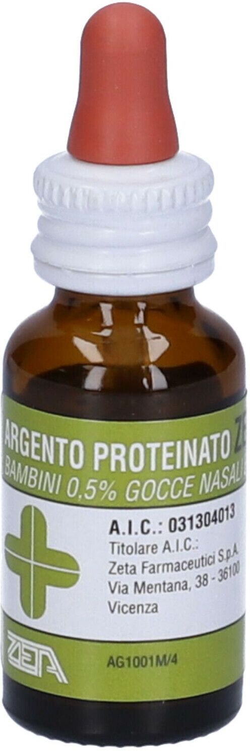 ZETA FARMACEUTICI SpA Argento Proteinato 0,5%, 10 ml