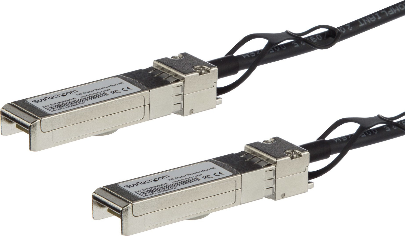StarTech SFP+ Direct Attach Cable (DAC) SFP-H10GB-CU0-5M, 0,5 meter
