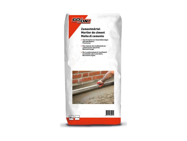 Go/On Zementmörtel 25 kg 0-4 mm