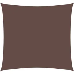 vidaXL Sonnensegel Oxford-Gewebe Quadratisch 4,5x4,5 m Braun