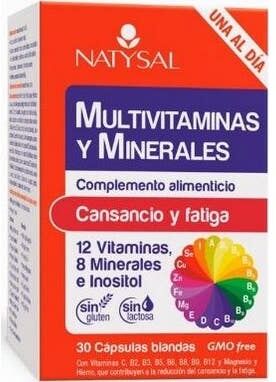 Natysal Multivitaminico Mineral 30 caps