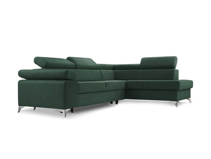 Ecksofa MADRYT Rechts Grün (Vena 4)